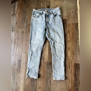 Levi's Light Blue High-Rise Women's Jeans